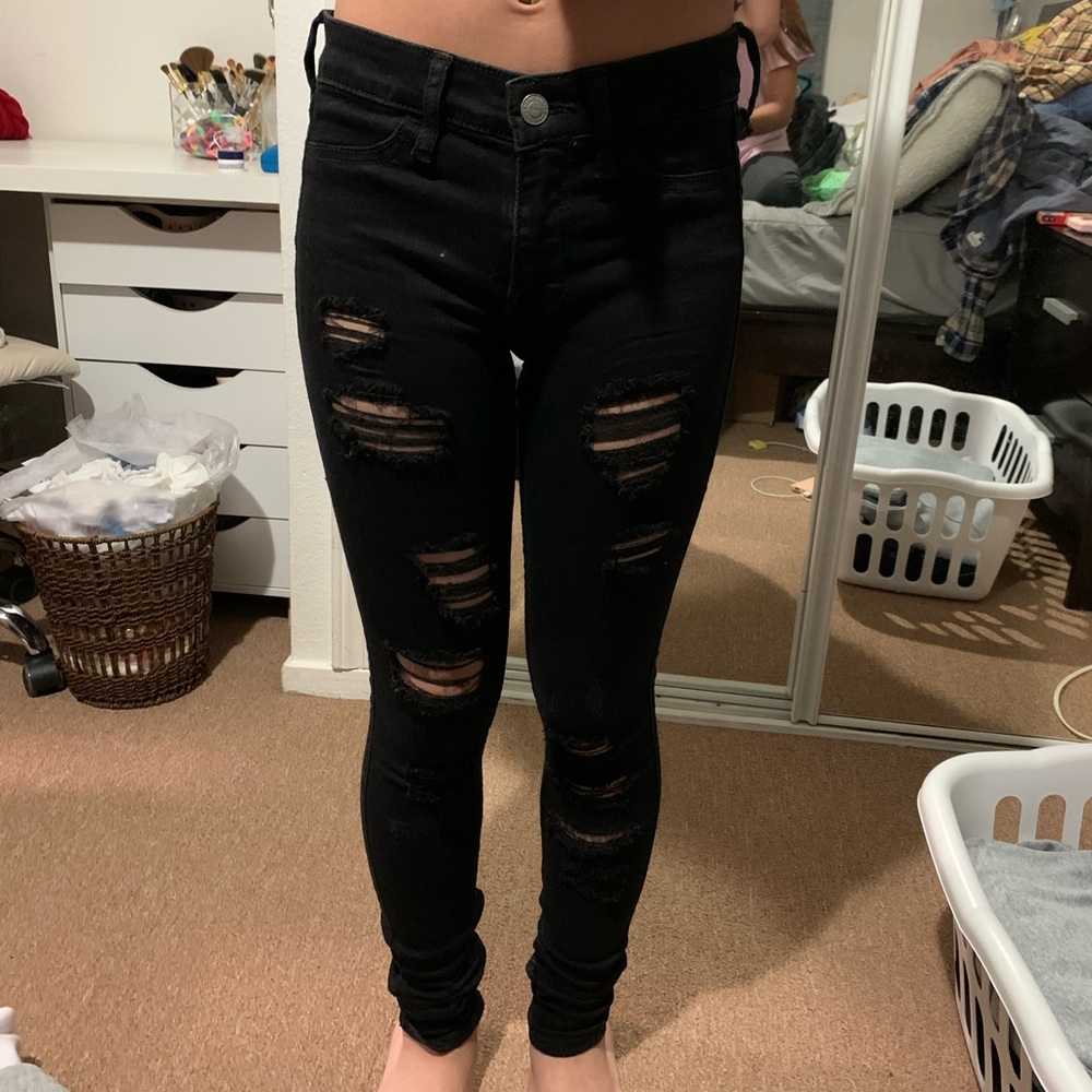 Low rise jeans